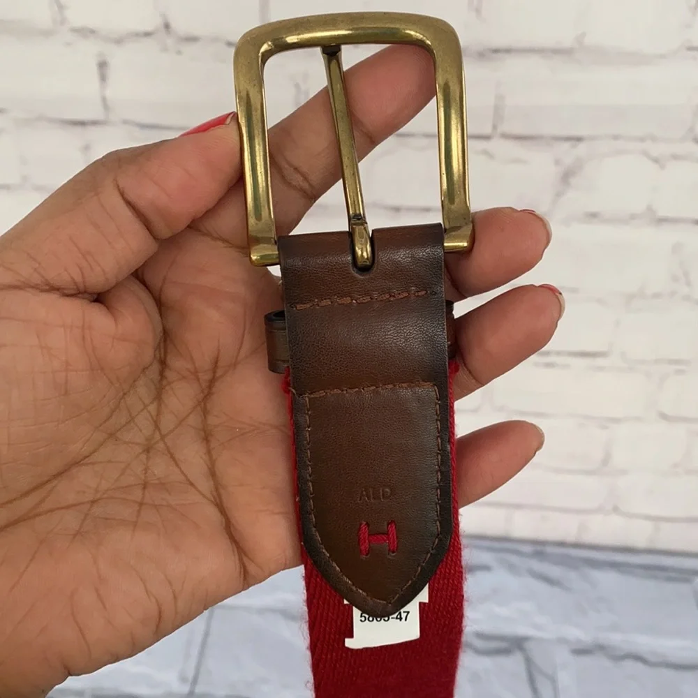 Tommy Hilfiger men’s bonded leather belt size 40